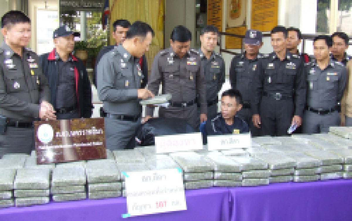 ตร.โคราชยึดกัญชาล็อตใหญ่เกือบ200กก.