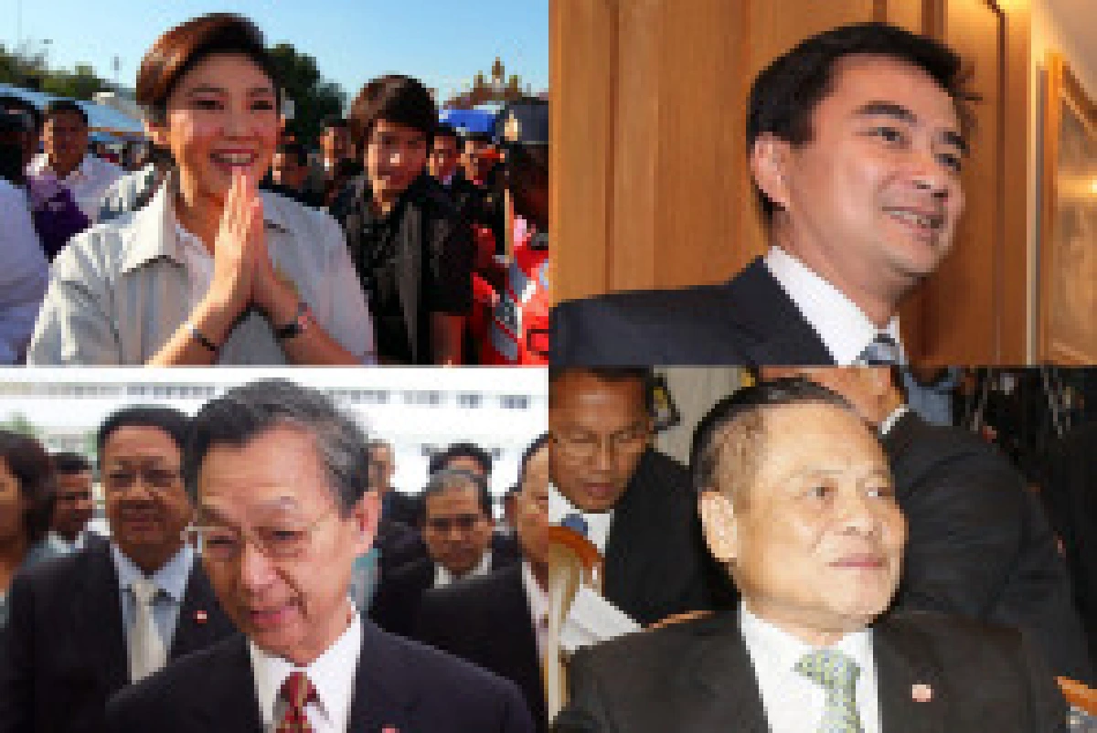 ประมวลคำอวยพรการเมืองปี55