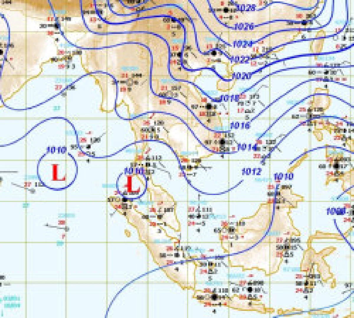 เตือนใต้5จังหวัดฝนตกหนักต่อเนื่อง