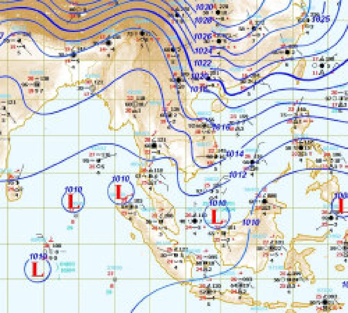 เตือน5จังหวัดใต้ฝนตกหนัก