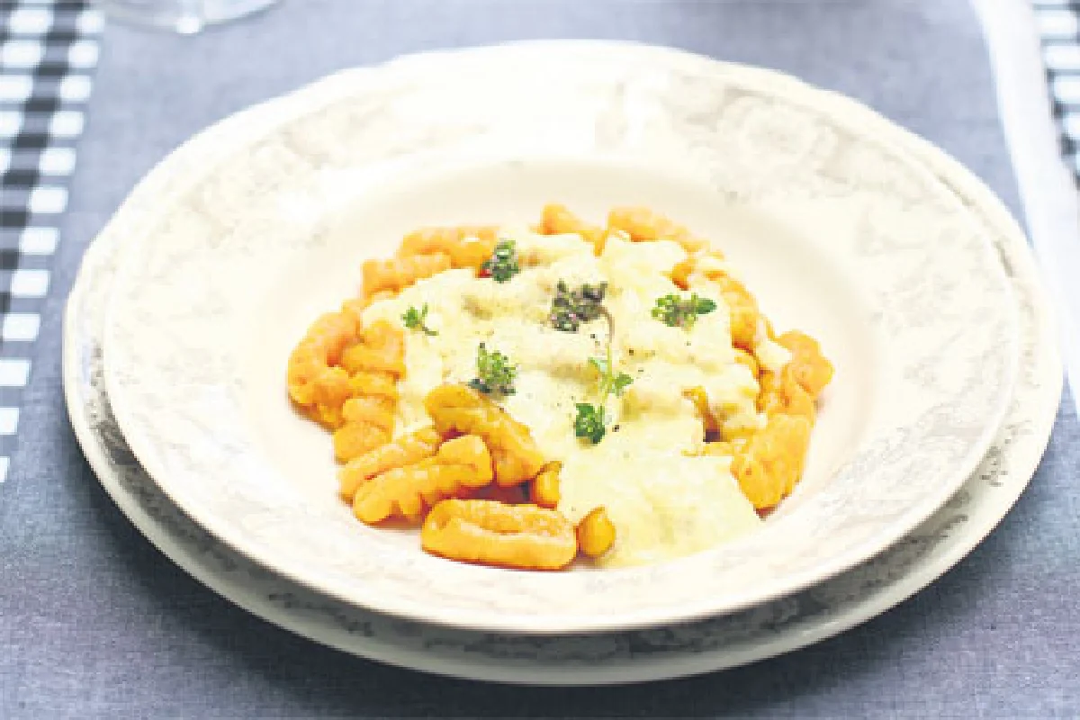Winter Menu ต้อนรับลมหนาว Sweet Potatoes Gnocchi