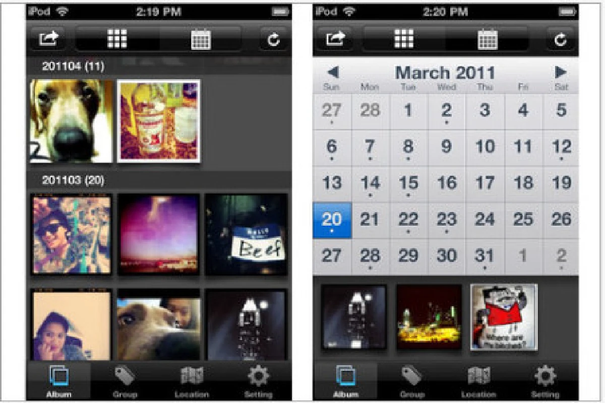 3แอพจัดเก็บความทรงจำ