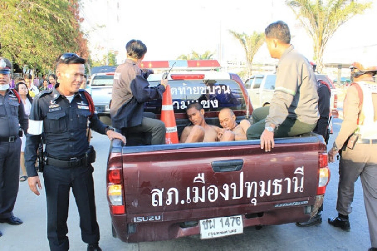 4นักโทษแหกคุกศาลปทุมฯตร.รวบทันควัน