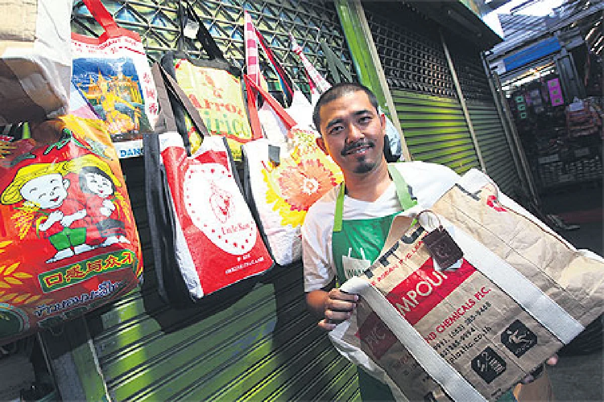 กระเป๋าถุงกระสอบ ไอเดียสุดคูลของคนรัก(ษ์)โลก