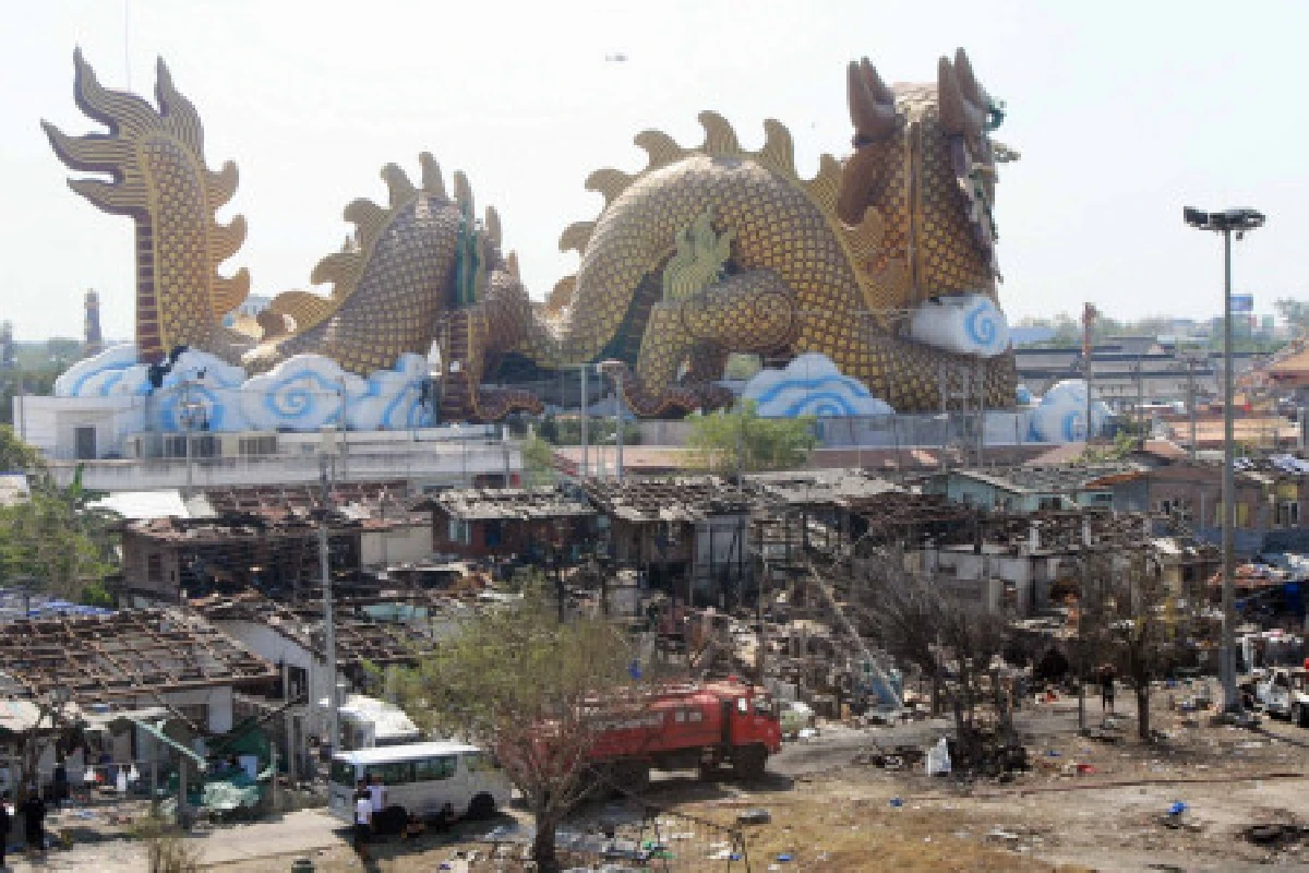 อาถรรพ์หลักเมืองบึ้มมังกรสวรรค์สุพรรณฯ