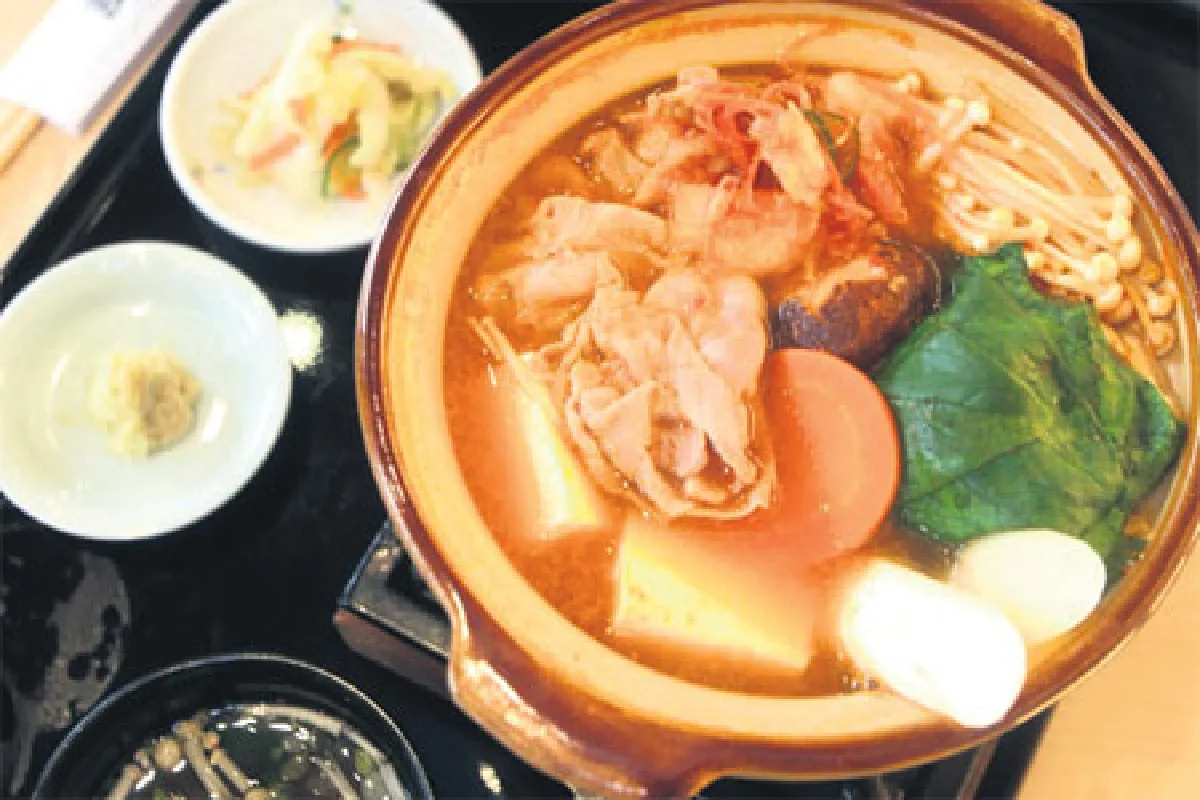 ชาบูหม้อไฟกระดาษ ที่ คาโกโนยะ