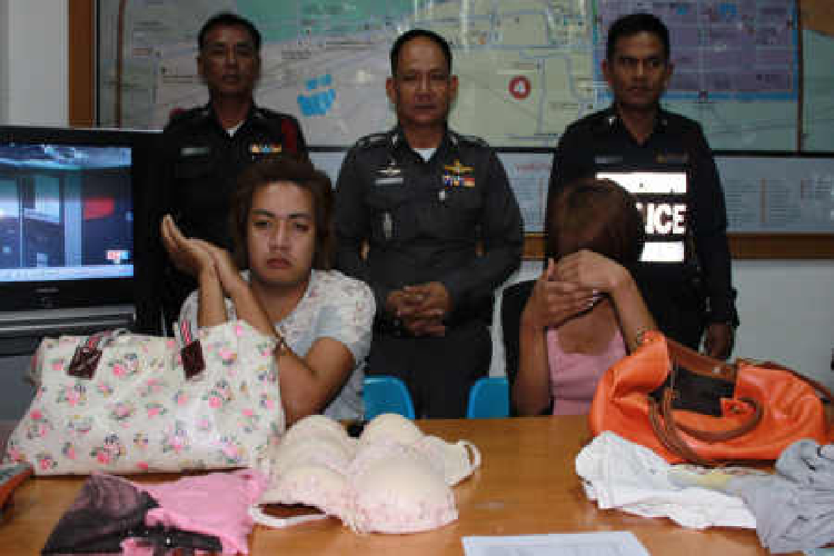 รวบแก๊งกระเทยตระเวนลักทรัพย์ตามห้าง รวบแก๊งกระเทยตระเวนลักทรัพย์ตามห้าง