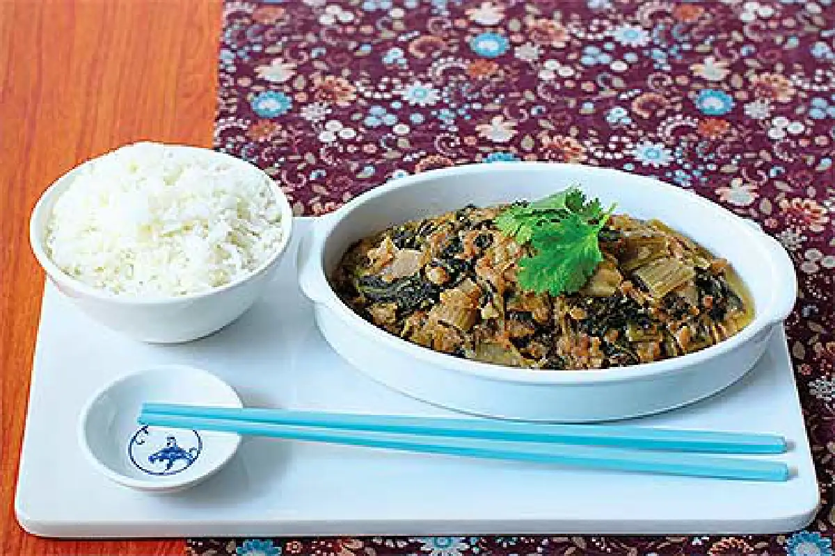 เปิดครัวบ้านหม้อ ตำรับอากิ๋ม ตอน หมูนึ่งผักกาดเเห้งจีน