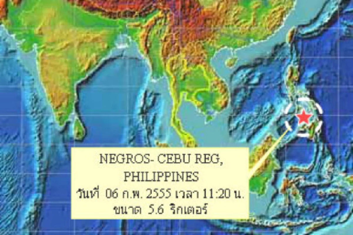ฟิลิปปินส์ระทึกดินไหว6.8ริกเตอร์