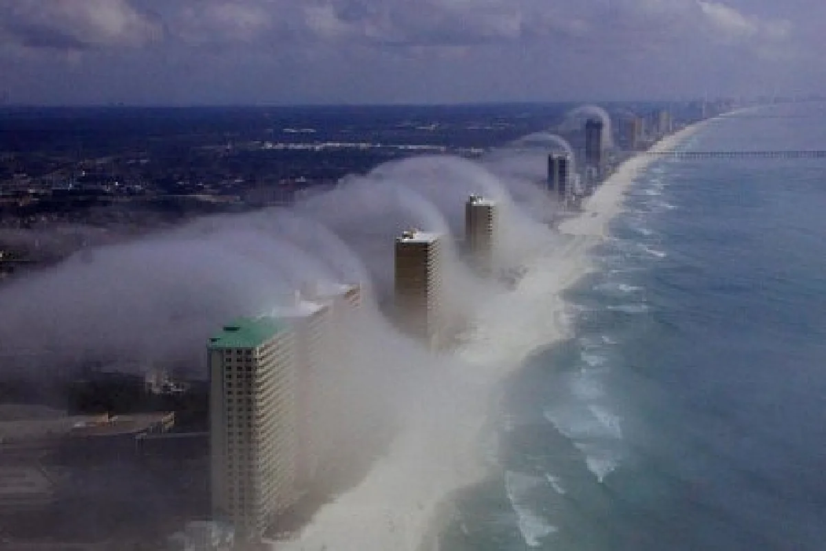 ก้อนเมฆประหลาดปกคลุมสหรัฐ