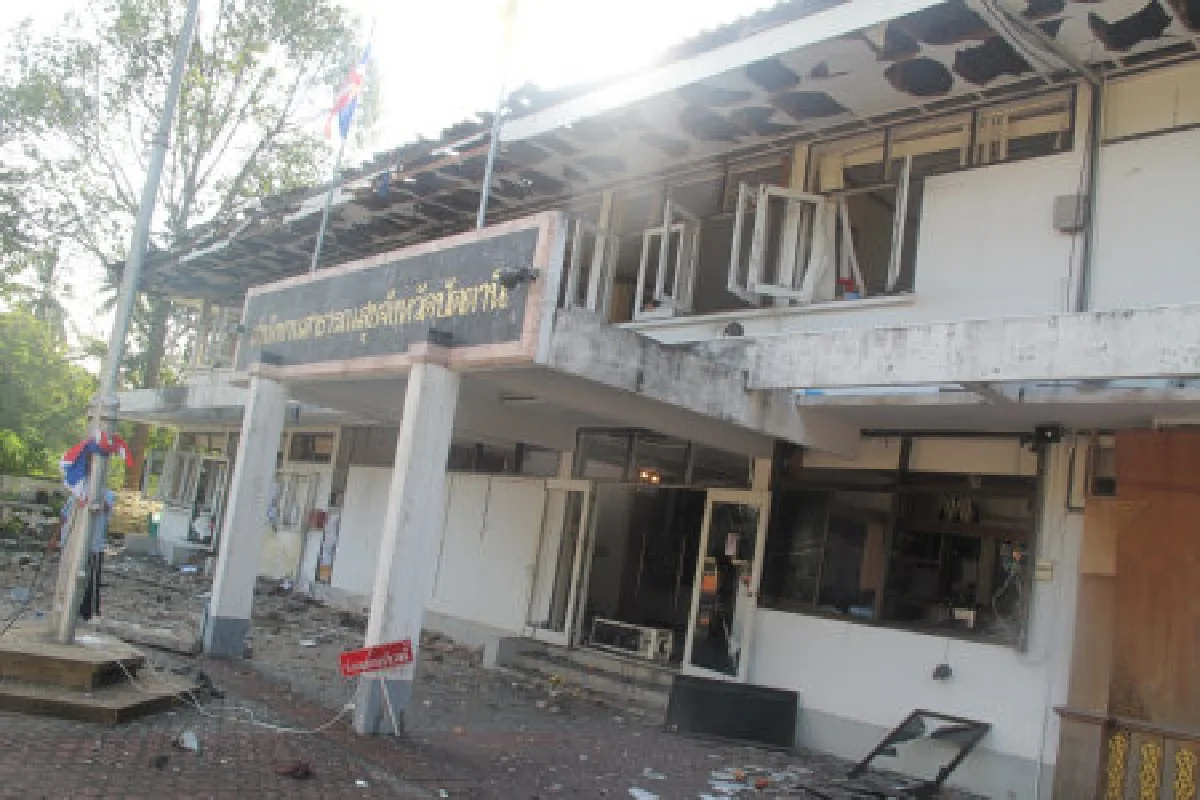 คาร์บอมบ์กลางเมืองปัตตานีตาย 1 เจ็บอื้อ