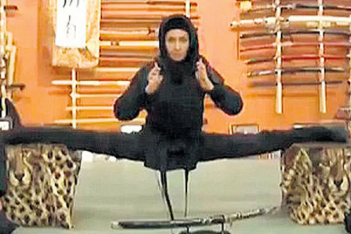 สาวอิหร่านแห่เรียนวิชานินจาฝึกสังหาร-โจมตีศัตรูประเทศ