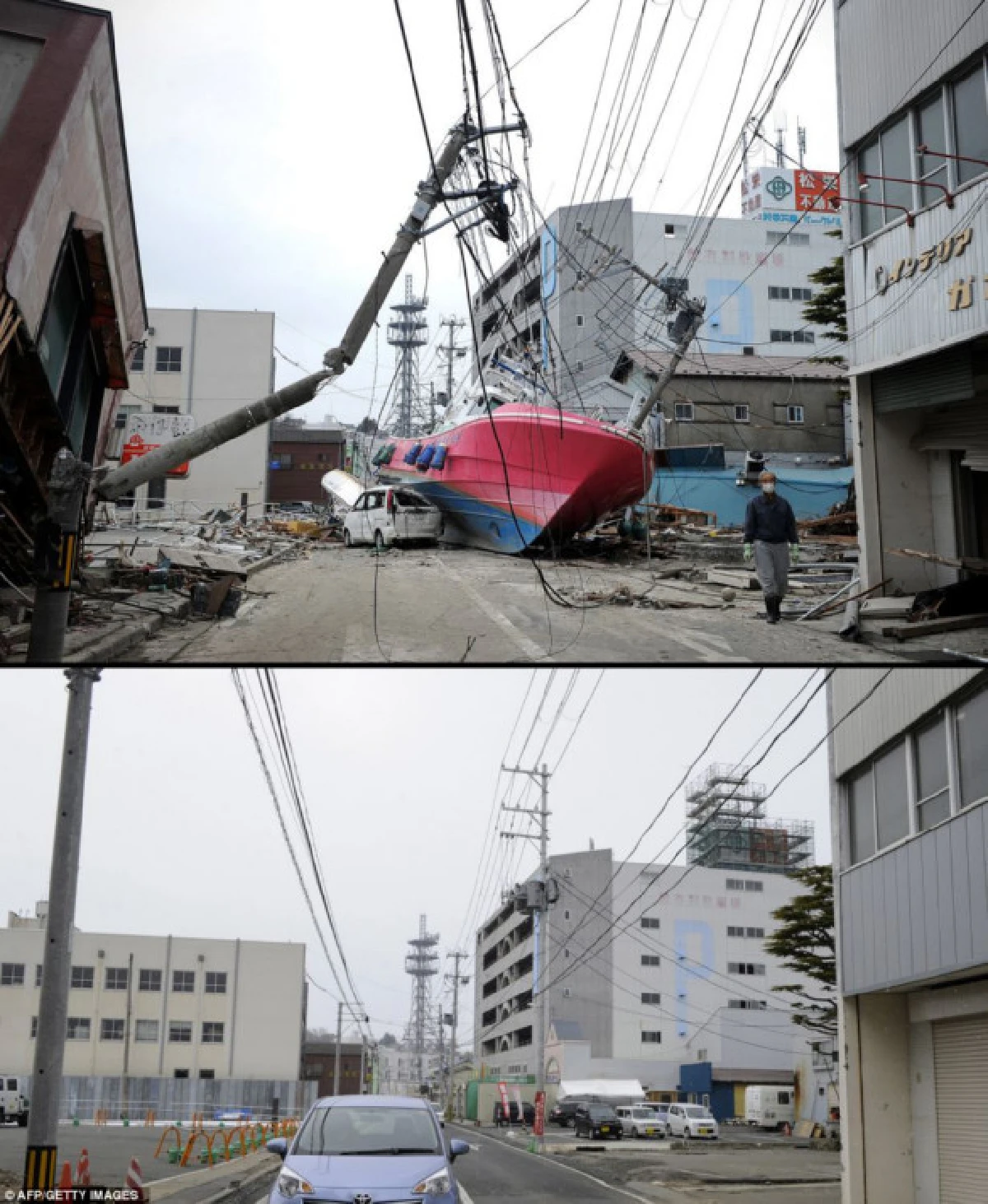 เปิดภาพชุดน่าทึ่ง!ญี่ปุ่นฟื้นเมืองถูกสึนามิถล่มสุดเร็ว