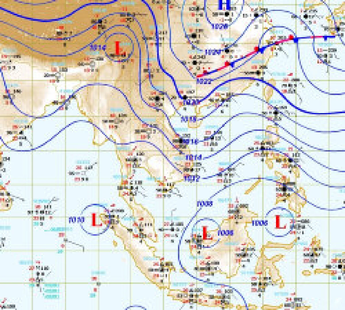 กทม.ปริมณฑลมีฝนฟ้าคะนอง