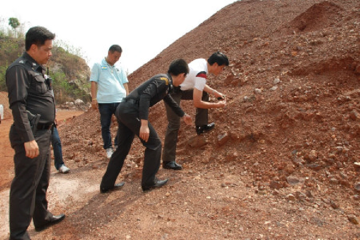 ตร.สระบุรียึดแร่เหล็กเถื่อนกว่า20ล.