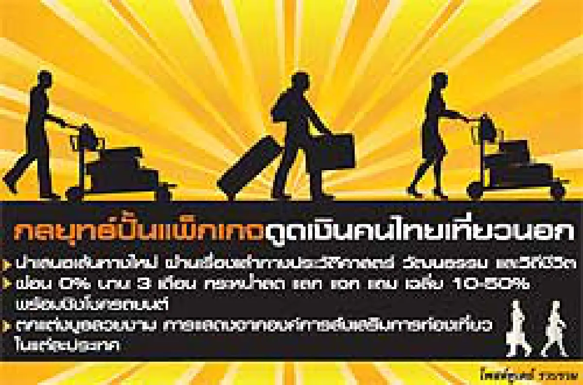 เปิดม่าน'เที่ยวทั่วไทย ไปทั่วโลก'คนไทยแห่ช็อปสุดคึก