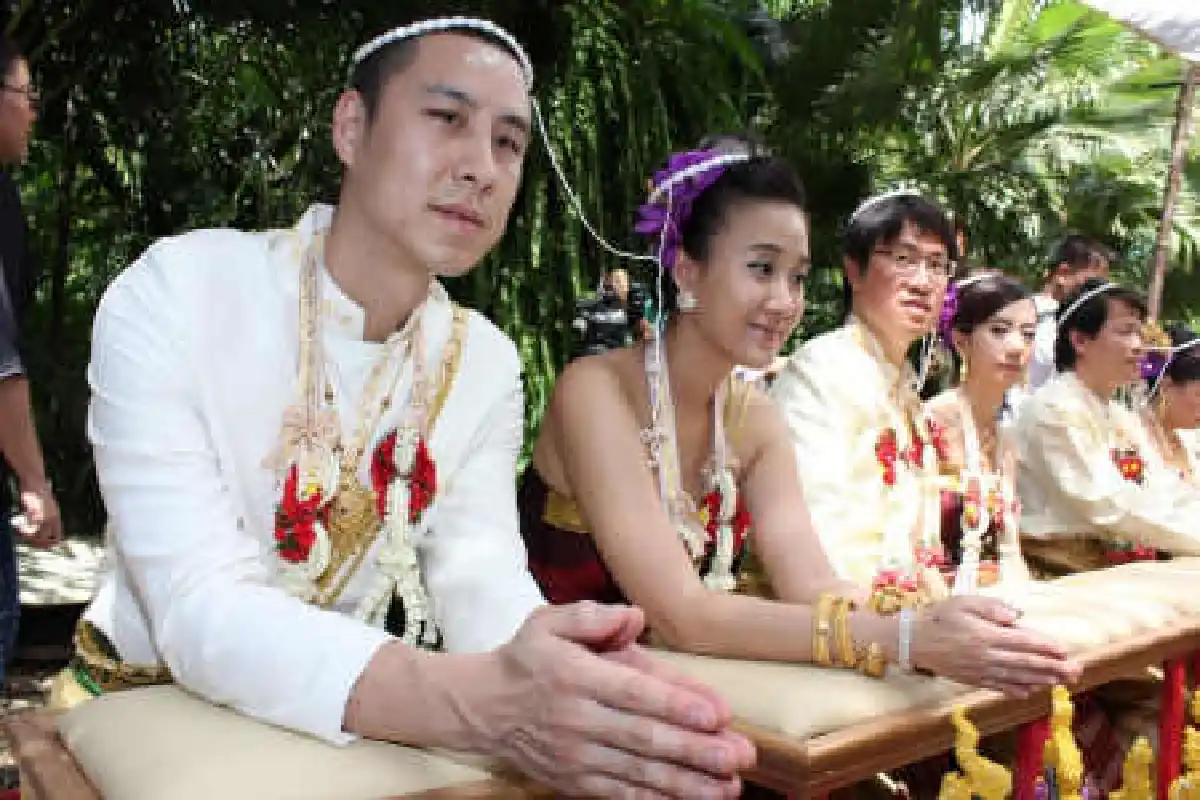 ดาราไต้หวันแต่งงานหมู่15คู่เกาะสมุย