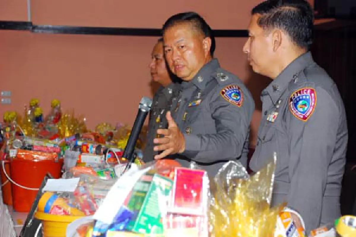 บุกตรวจร้านขายสังฆทานพบไม่ติดฉลาก12ราย