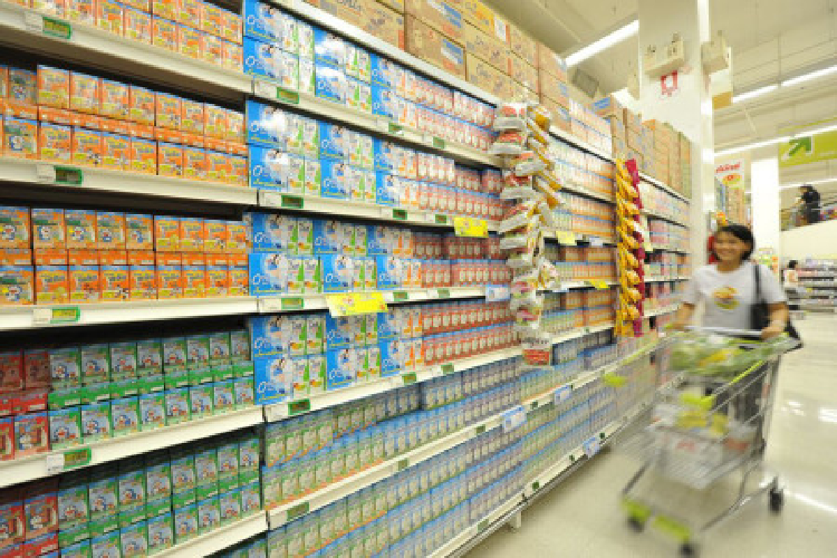 นมกระป๋องขยับ4บาทขาดตลาด นมกระป๋องขยับ4บาทขาดตลาด