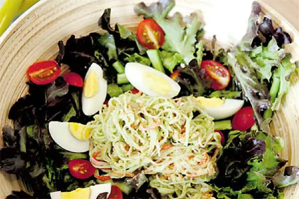 สลัดอโวคาโด เมนูสุดเลิฟของ ชุติมา ทีปะนาถ