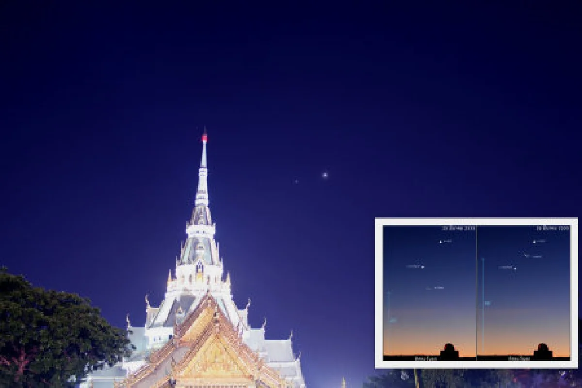 ลุ้นเฝ้าชมปรากฏการณ์พระจันทร์ยิ้ม