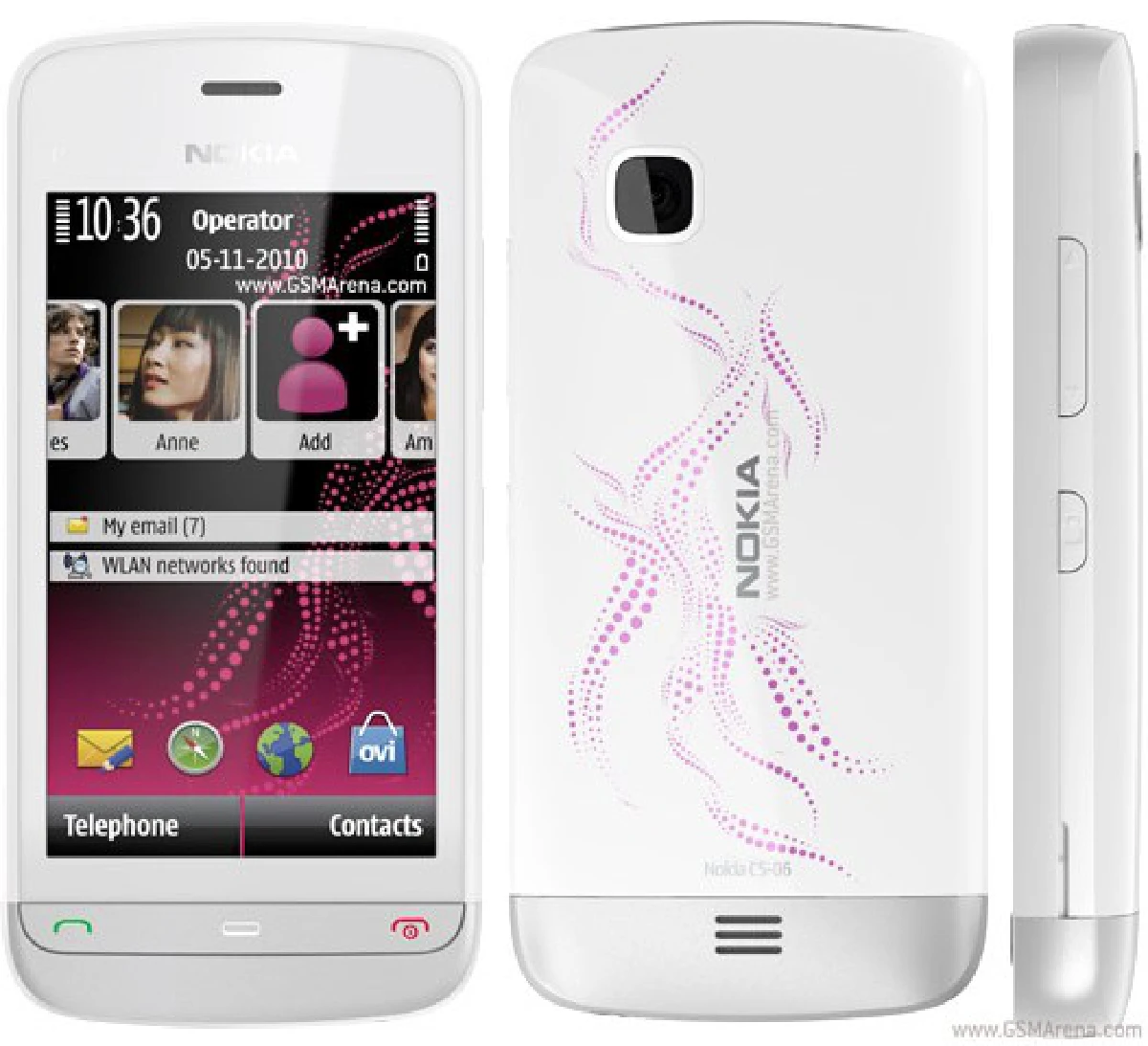 โนเกียC5-06สมาร์ตโฟนราคาเบาๆ