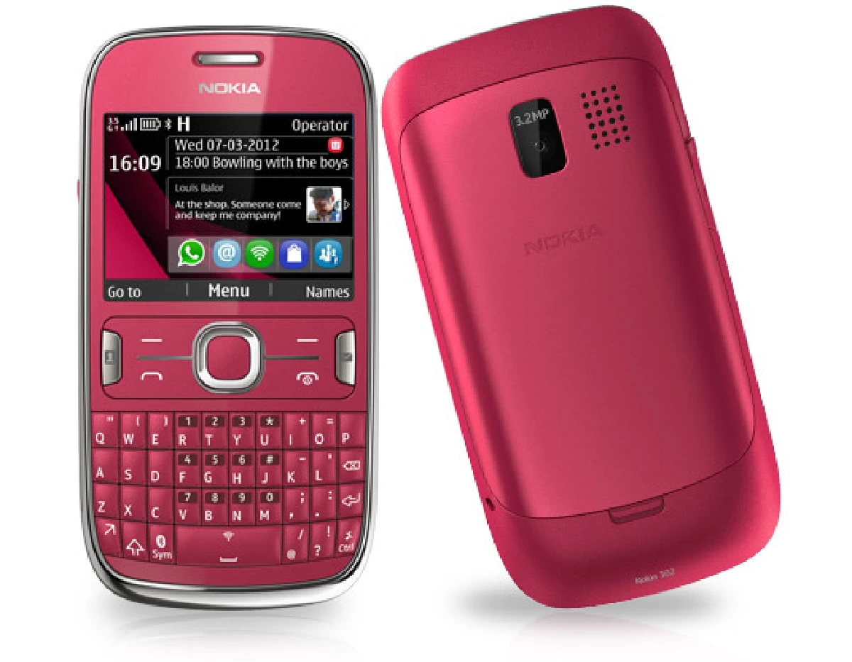Nokia Asha 302 แชตได้บ่อยอย่างใจ