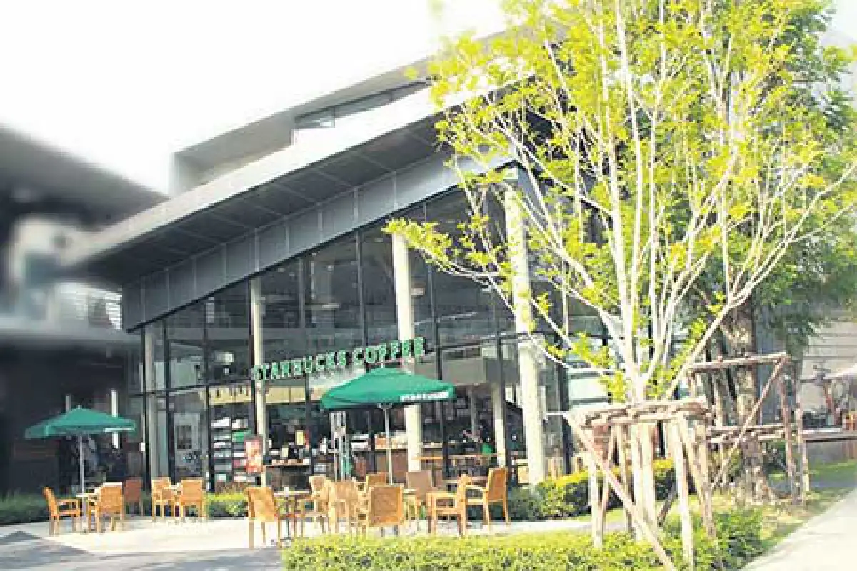 กรีนสโตร์ ร้านกาแฟสีเขียวของสตาร์บัคส์