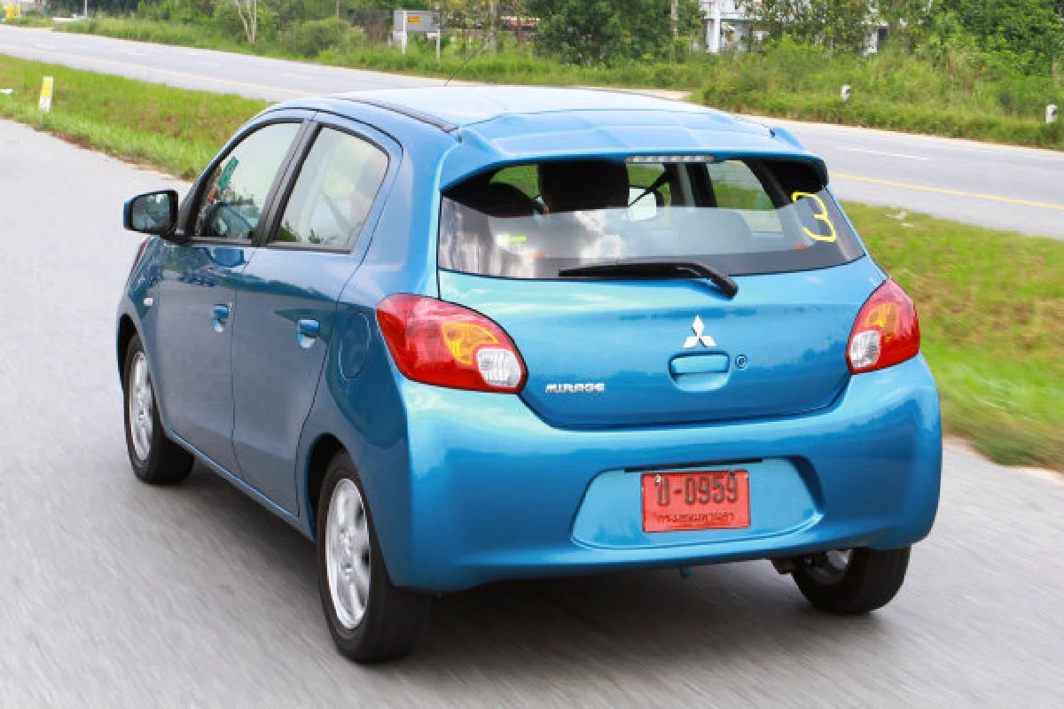 มิตซูบิชิ มิราจ เล็กแค่นี้ แต่ "เอาอยู่"