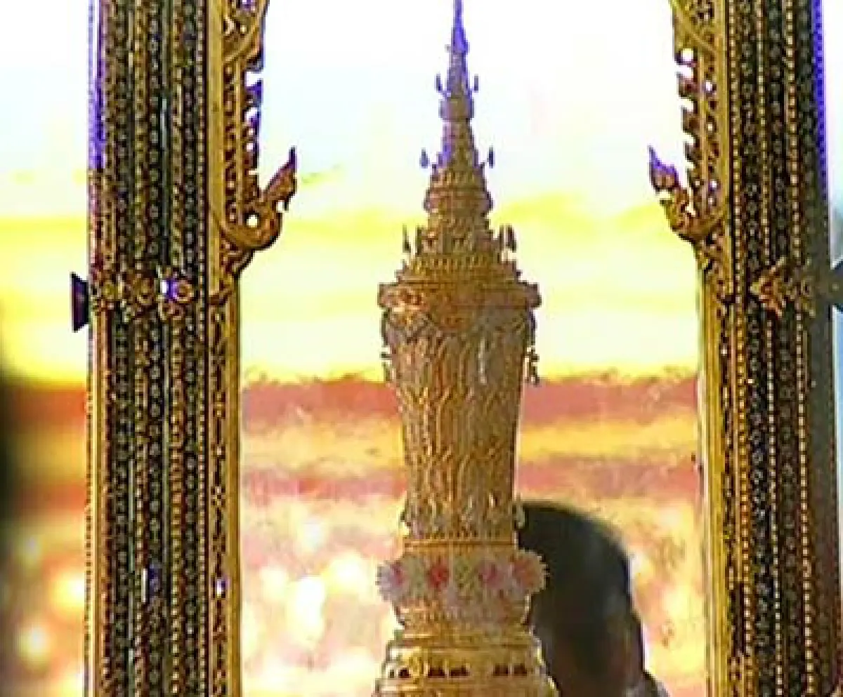 พระบรมฯเสด็จพระราชพิธีเก็บพระอัฐิ