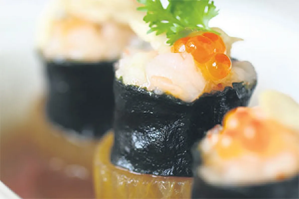 ติ่มซำประจำบ้าน ตอน สาหร่ายห่อกุ้ง