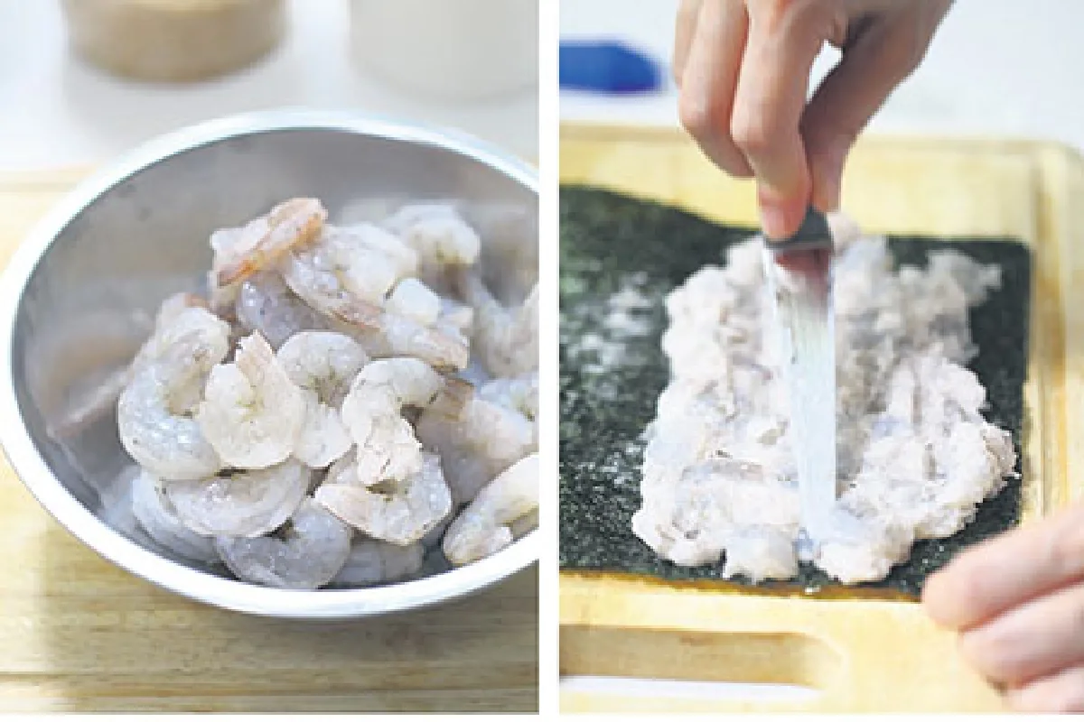 ติ่มซำประจำบ้าน ตอน สาหร่ายห่อกุ้ง