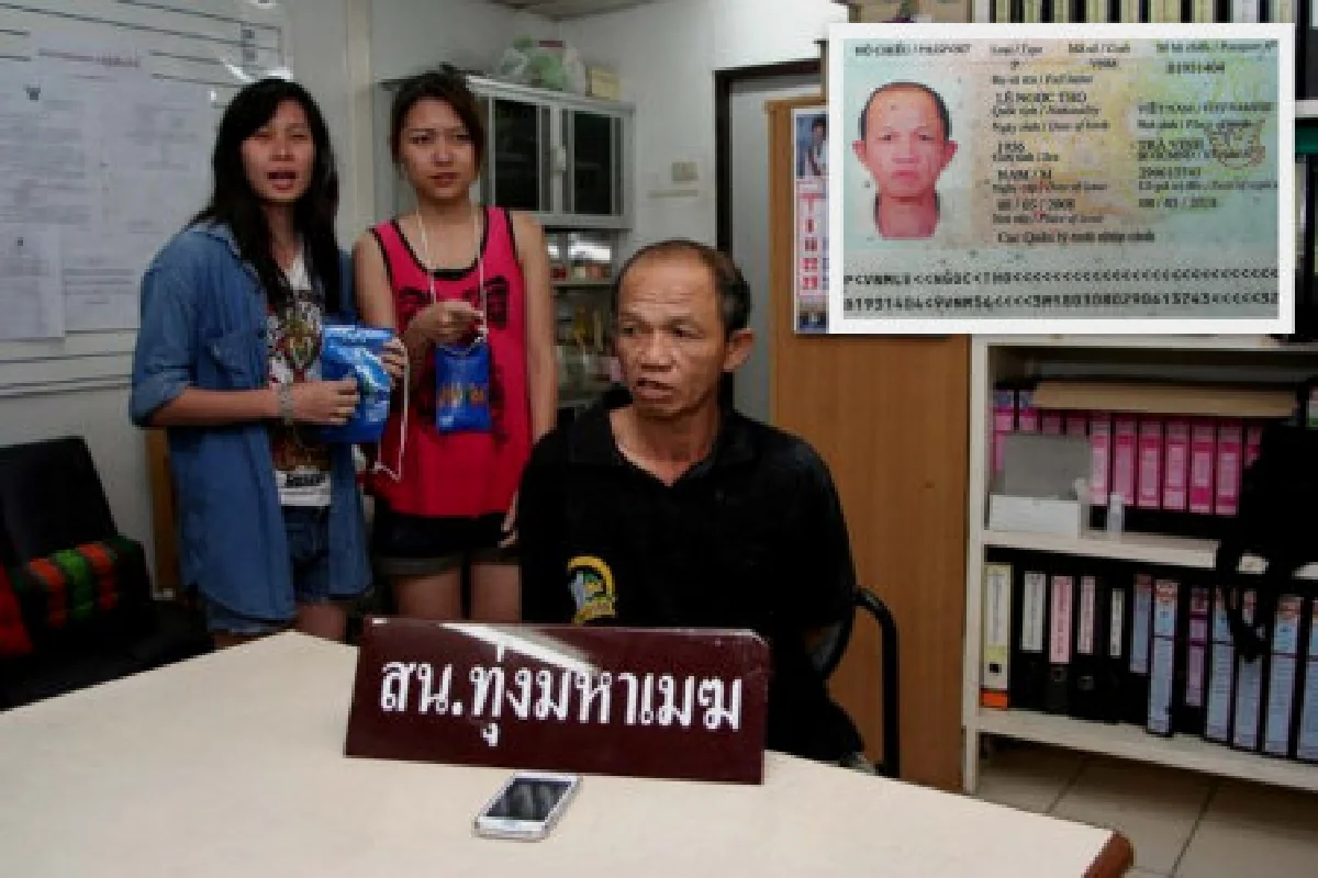 จับหนุ่มเวียดนามกรีดซองกันน้ำลักมือถือ