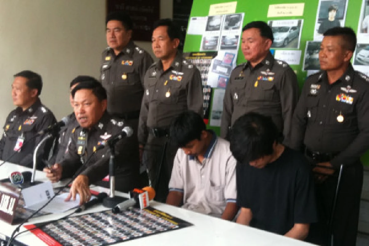 รวบแก๊งหลอกขายรถเถื่อนผ่านเว็บไซต์
