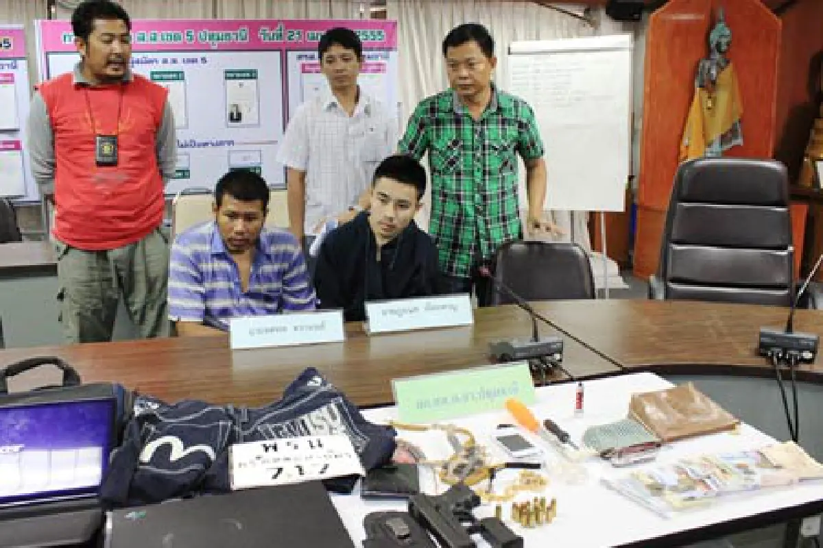รวบแก๊ง8เซียนตระเวนทุบกระจกรถย่านปทุมฯ