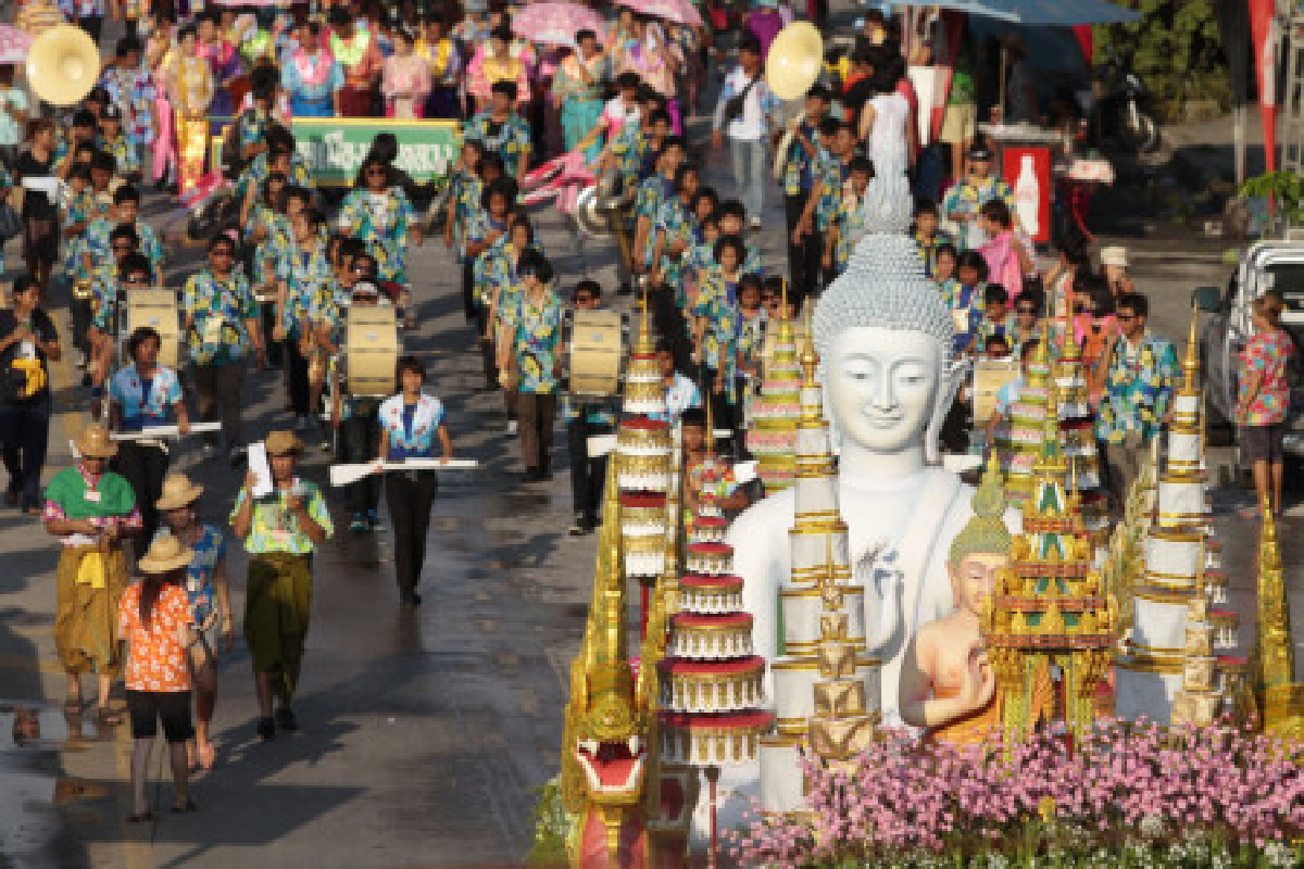 สงกรานต์พระประแดงสุดคึกคัก สงกรานต์พระประแดงสุดคึกคัก