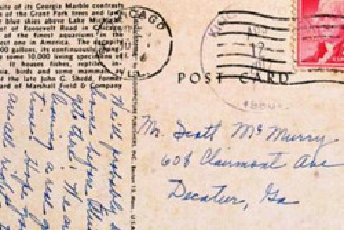 ทึ่ง!โปสการ์ดใช้เวลาส่ง54ปีถึงมือผู้รับ