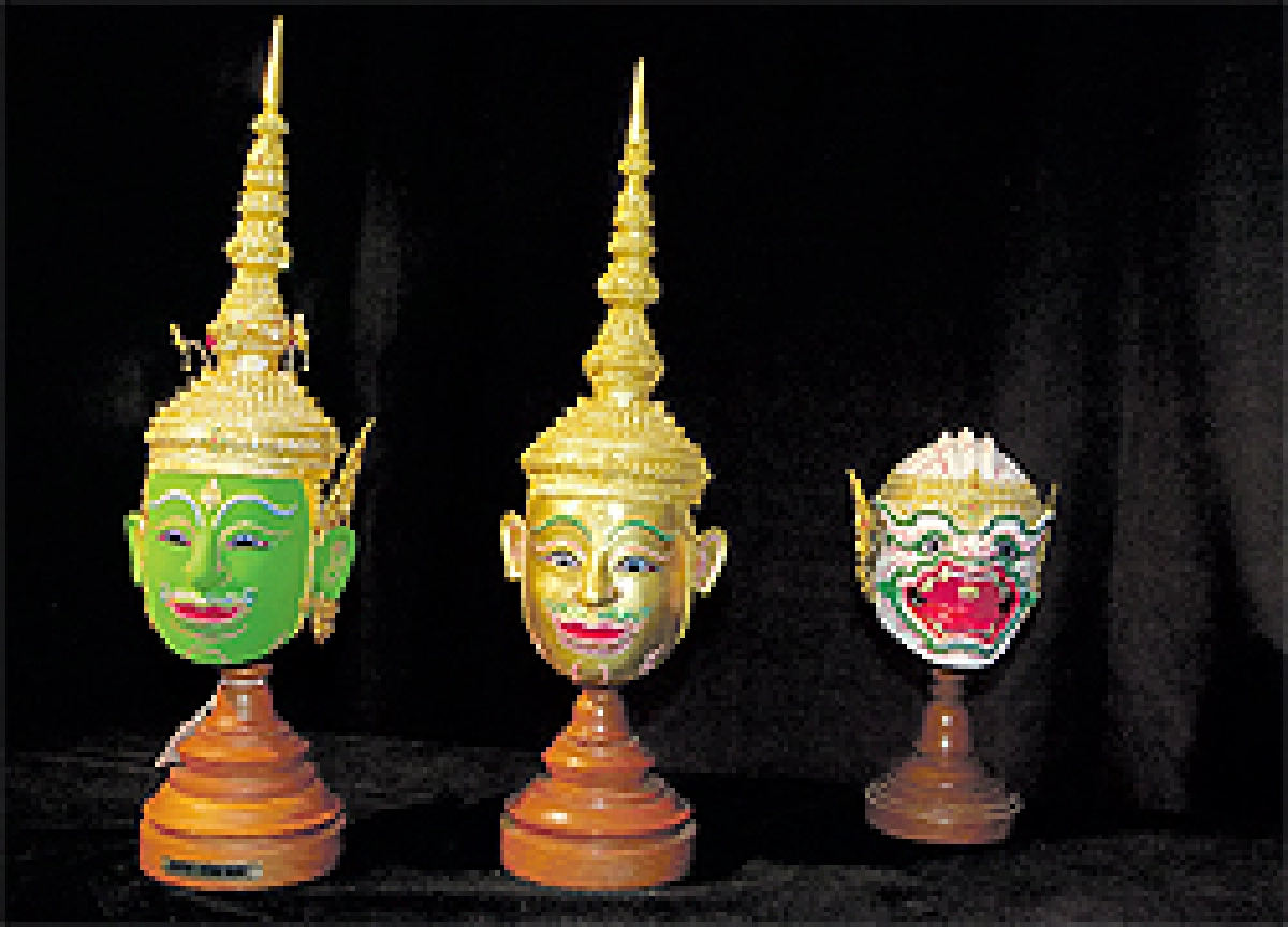 ภูเตศวรหัวโขน งานประดิษฐ์เงินแสน ตัวแทนความเป็นไทย