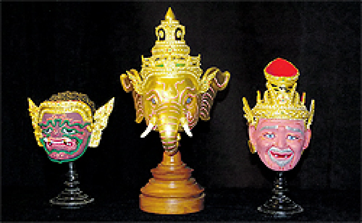 ภูเตศวรหัวโขน งานประดิษฐ์เงินแสน ตัวแทนความเป็นไทย