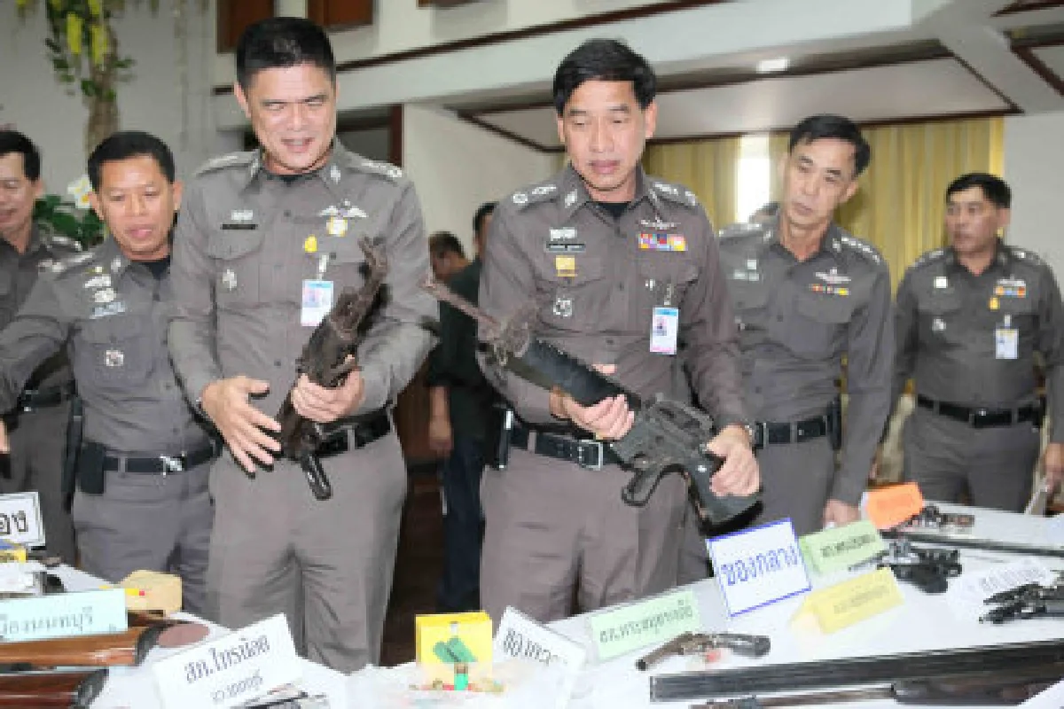 ตำรวจภาค1ล้างบางคดีค้างเก่าจับปืน-ยาเสพติดอื้อ