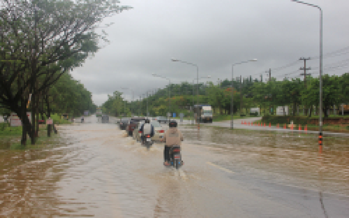 ลำปางประกาศภัยพิบัติน้ำท่วมแล้ว