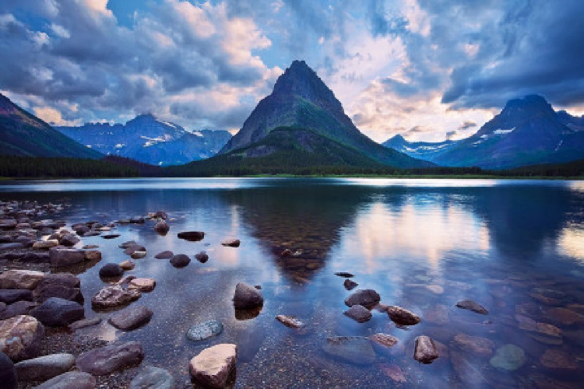 ทึ่ง!ภูเขาสีส้มจากแสงอาทิตย์