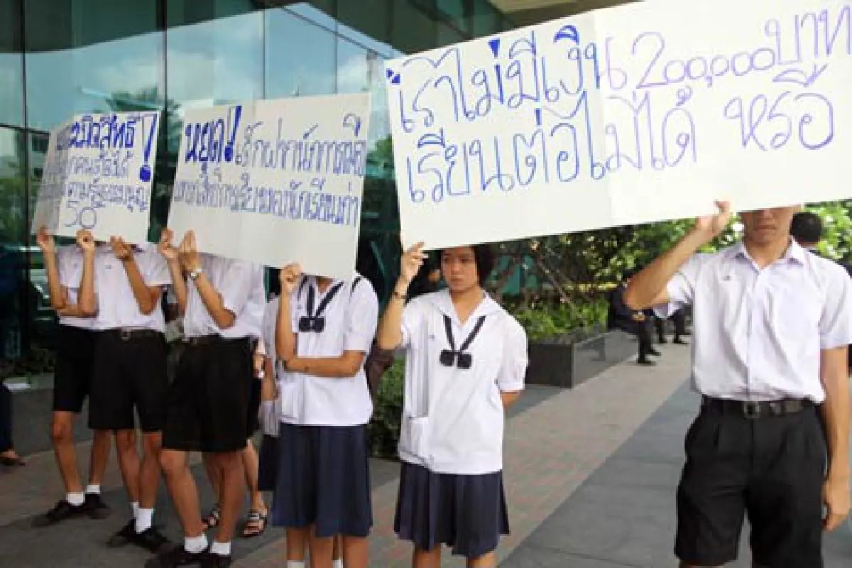 ปูน้ำตาคลอสงสารเด็กบดินทรฯถูกปล้นสิทธิเข้าเรียน