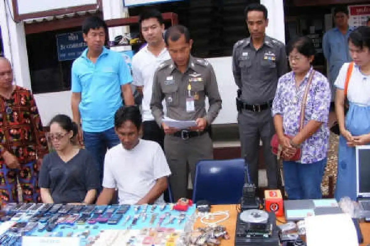 จับ2ผัวเมียตะเวนลักทรัพย์