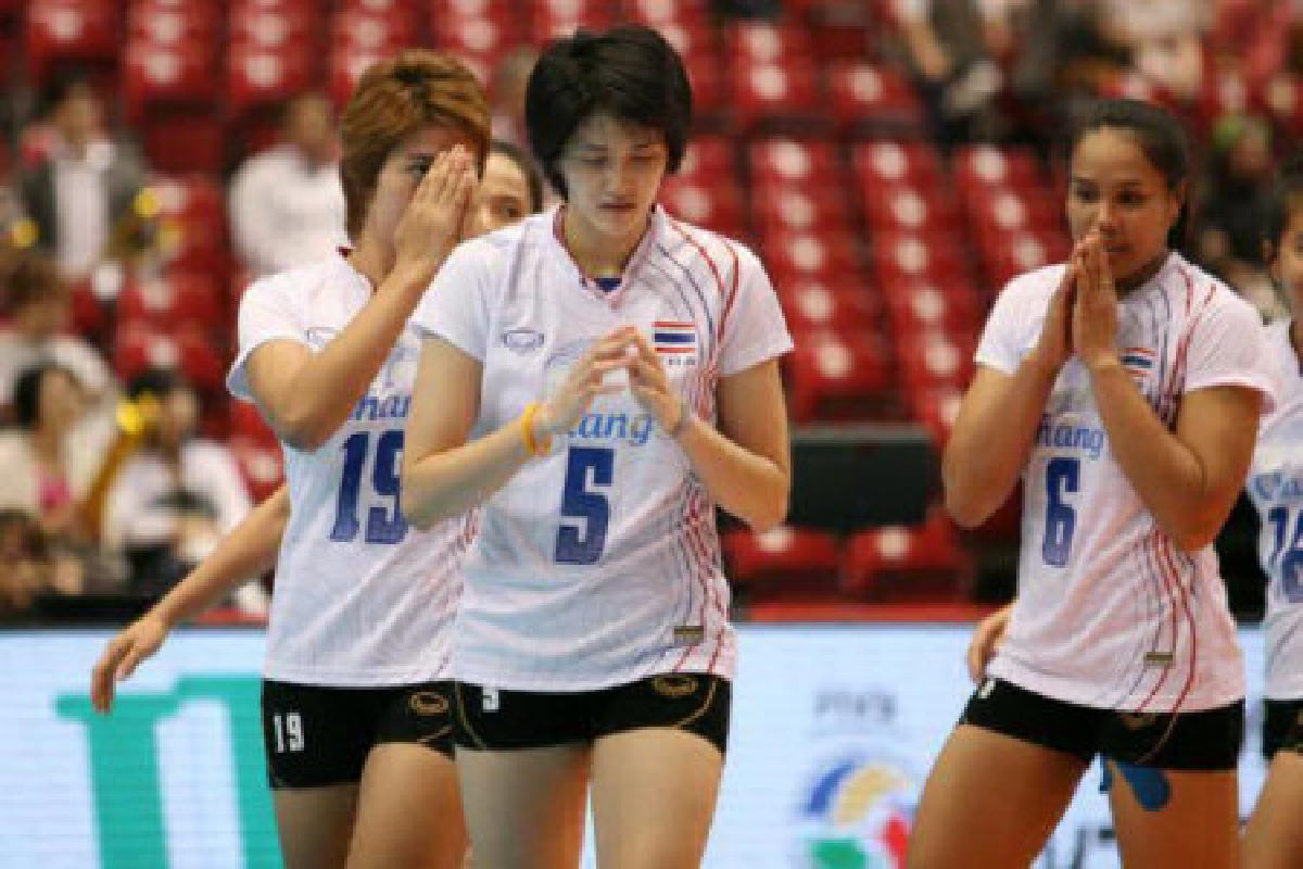 ลูกยางไทยอกหักชวดลุยโอลิมปิก ลูกยางไทยอกหักชวดลุยโอลิมปิก