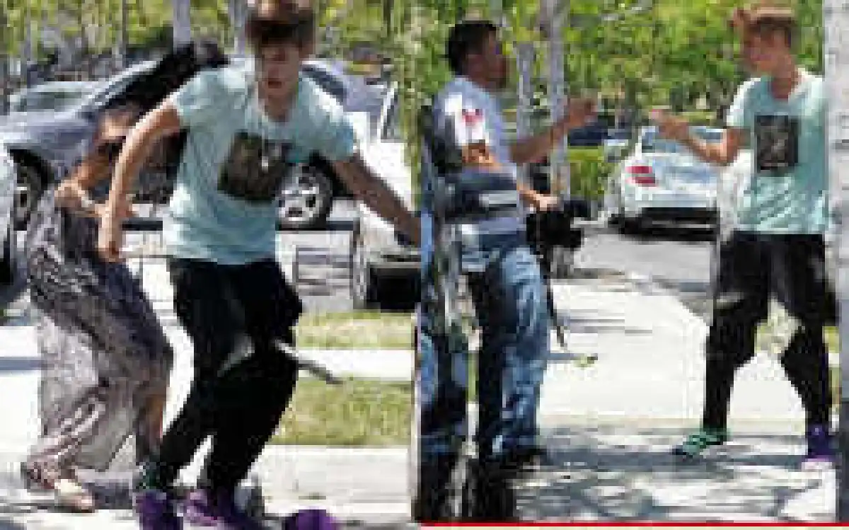 จัสตินฟิวส์ขาด! ทำร้ายร่างกายช่างภาพ