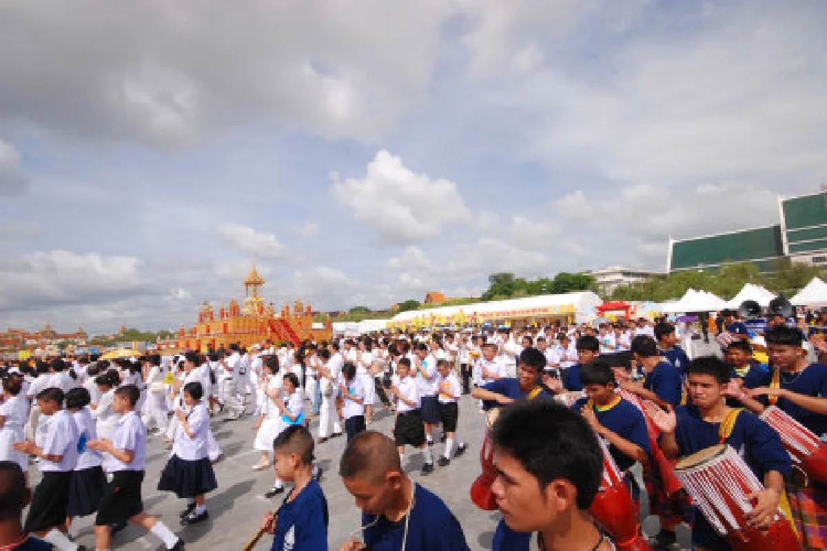 อัญเชิญพระบรมสารีริกธาตุฉลองพุทธชยันตี