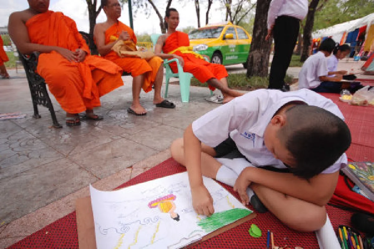 อัญเชิญพระบรมสารีริกธาตุฉลองพุทธชยันตี
