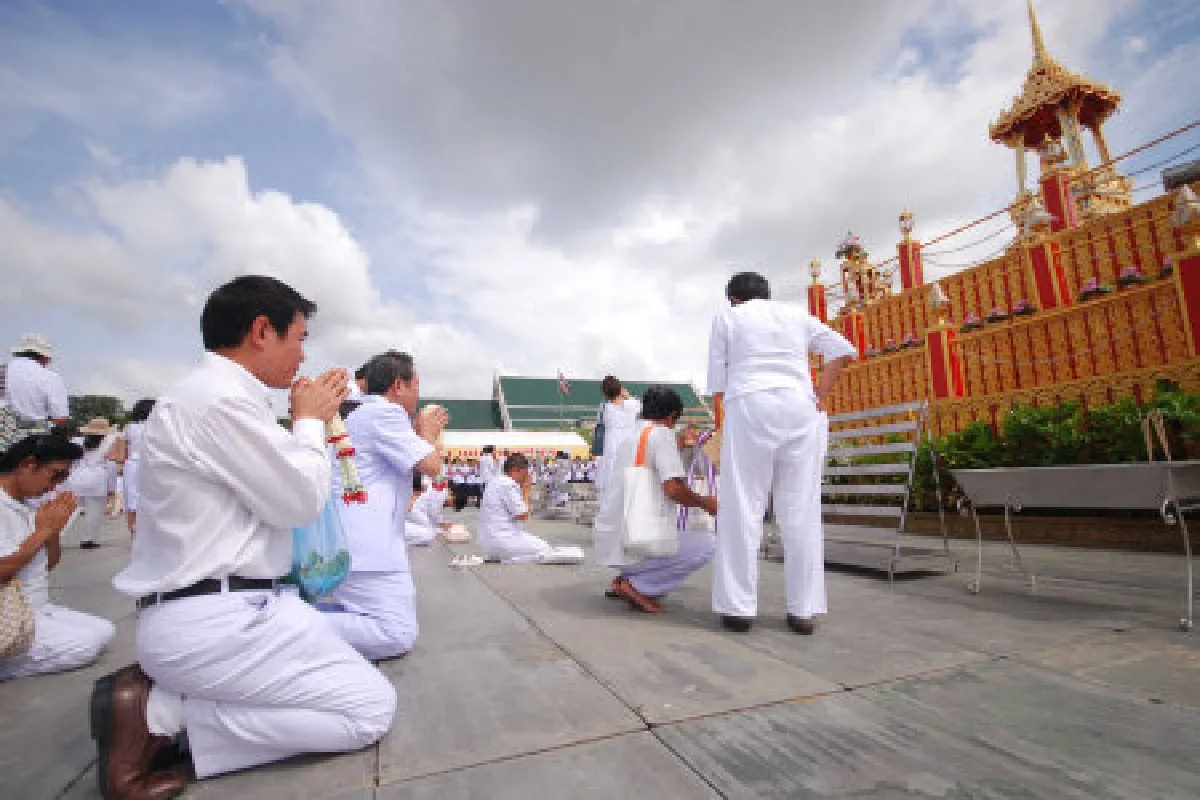 อัญเชิญพระบรมสารีริกธาตุฉลองพุทธชยันตี