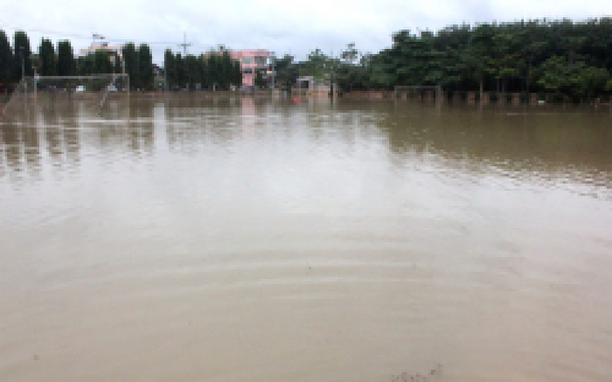 สถานการณ์น้ำท่วมตรังเริ่มคลี่คลาย